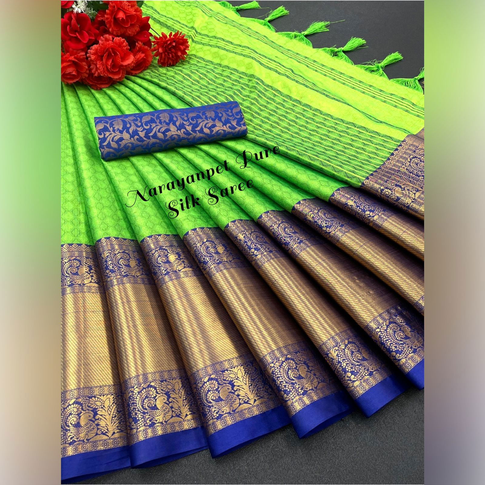 Aab Narayanpet Fancy Fancy Festive Wear Wholesale Sarees